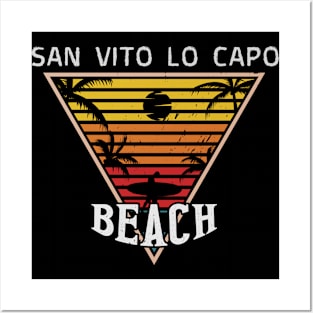 Beach day in San Vito Lo Capo Posters and Art